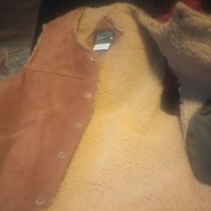 Vintage Golden Outerwear lined vest